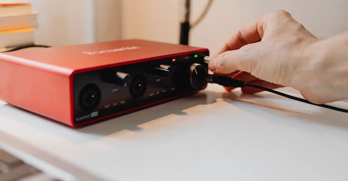 Comparativa de Interfaces de Audio para Estudio